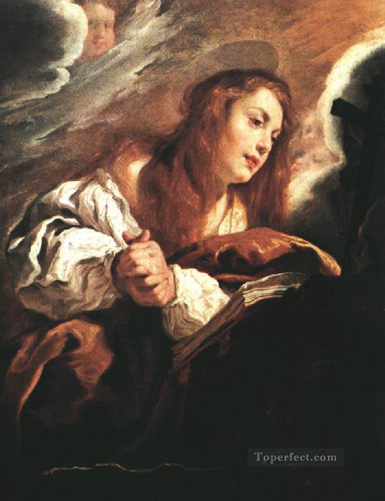 Saint Mary Magdalene Penitent Baroque figures Domenico Fetti Oil Paintings